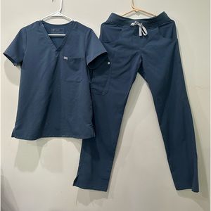 Figs Scrub Set Dark Harbor